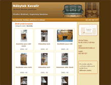 Tablet Screenshot of nabytek-hradec.cz